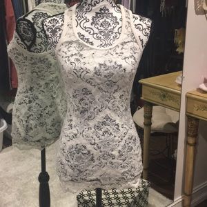 Lace tank top